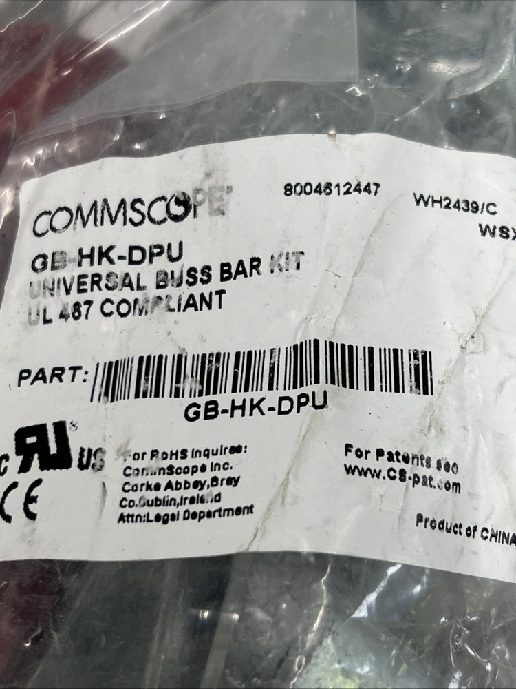 Commscope GB-HK-DPU Universal Buss Bar Kit