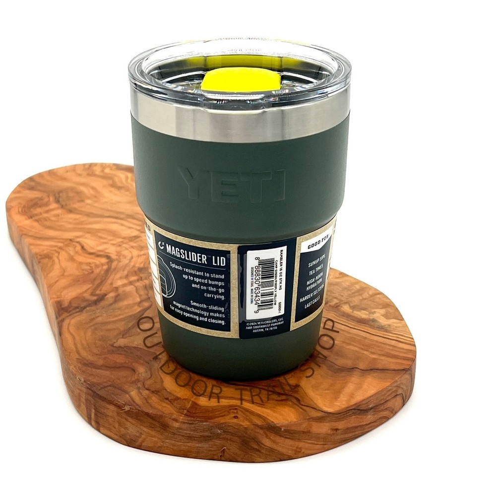 YETI Rambler 16 oz Stackable Cup Camp Green / Firefly | Limited Edition Run