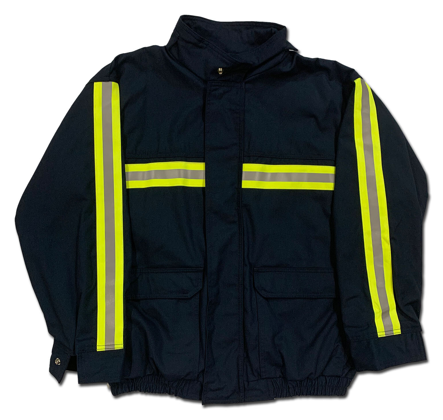 Red Kap Bomber Jacket Hi Vis Heavyweight Reflective Enhanced Vis Work Uniform