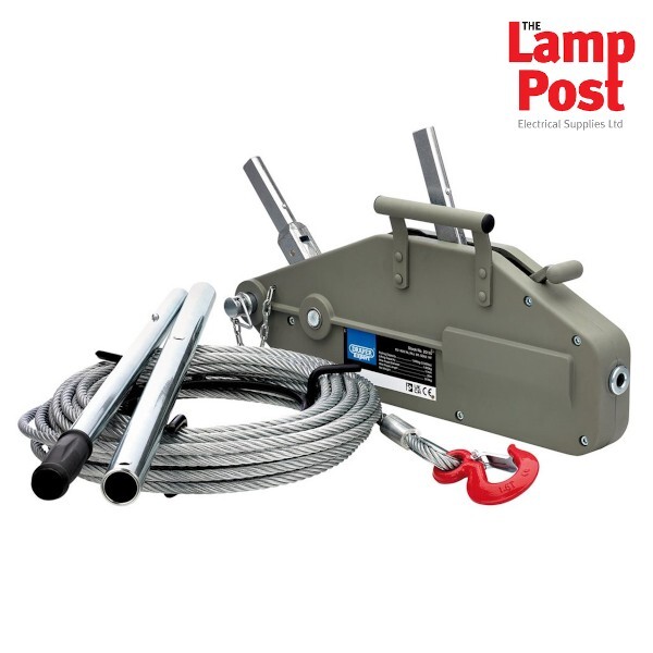 Draper Expert 20115 Wire Rope Puller - 1600KG