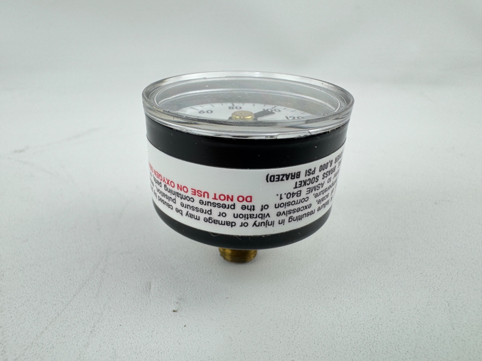 Weiss Instruments Pressure Gauge 15 160 1BD 0-160 PSI