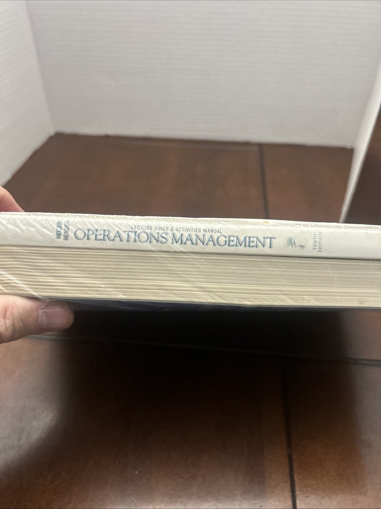 Operations Management (10th Edition) by Heizer, Jay|Render, Barry SEALED SET