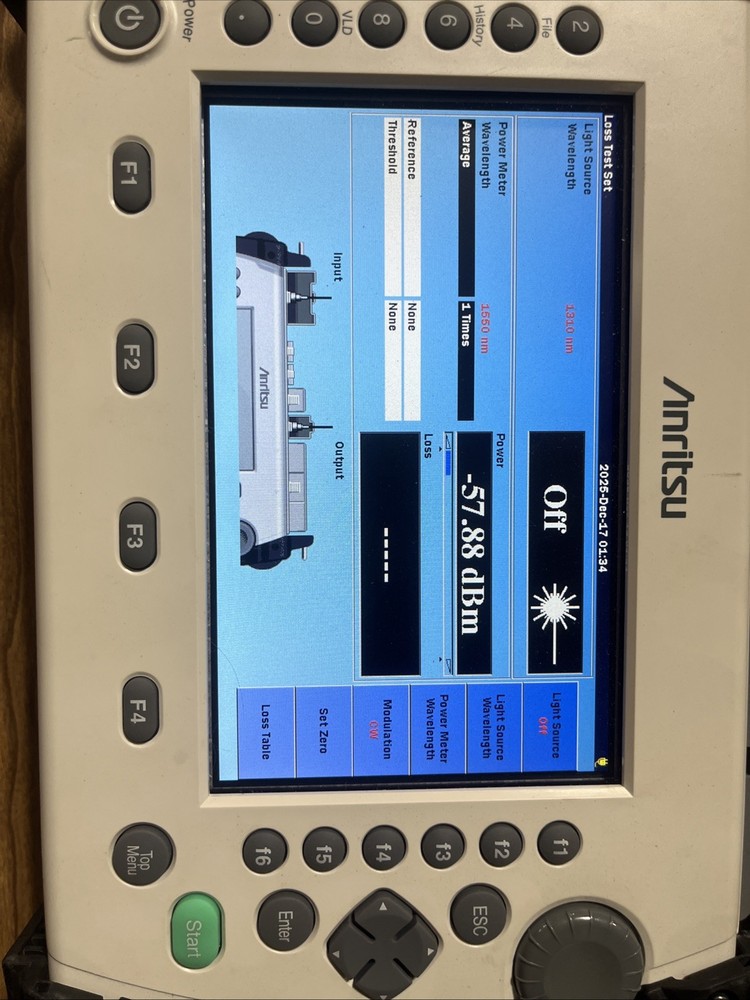 Anritsu Access Master MT9083A2 Opts 10/7/2