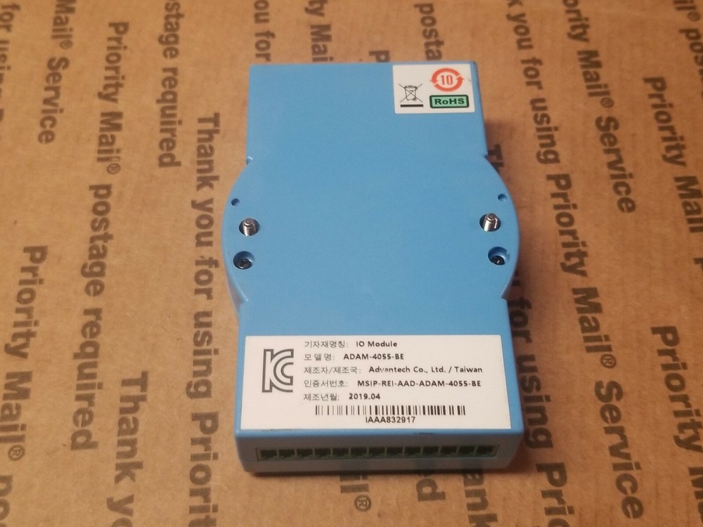 (1) ADAM DATA ACQUISITION MODULE ADAM-4055 ( 1 UNIT ) UNTESTED