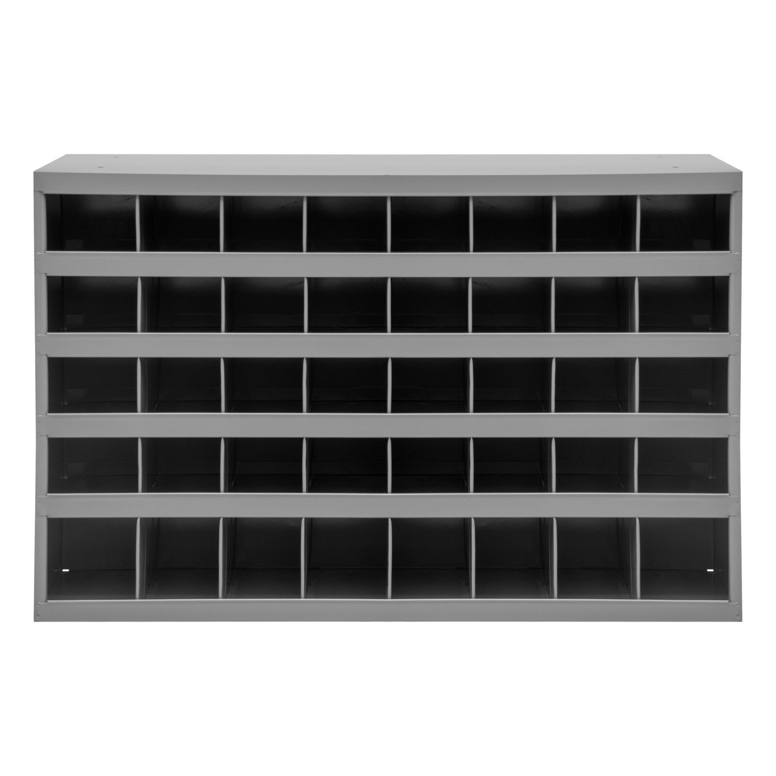 Metal 40 Hole Storage Bolt Bin Cabinet Compartment Nuts Bolts Fasteners Screws