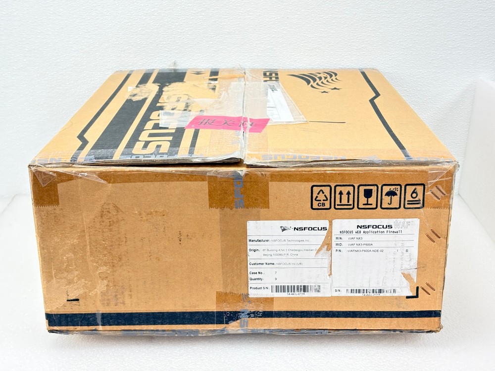 NSFOCUS WAF NX3-P6000A Next-Generation Web Application Firewall Appliance