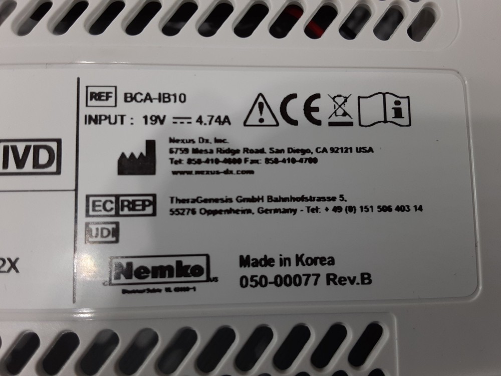 NexusDx Nexus IB10 BCA-IB10 - UNTESTED