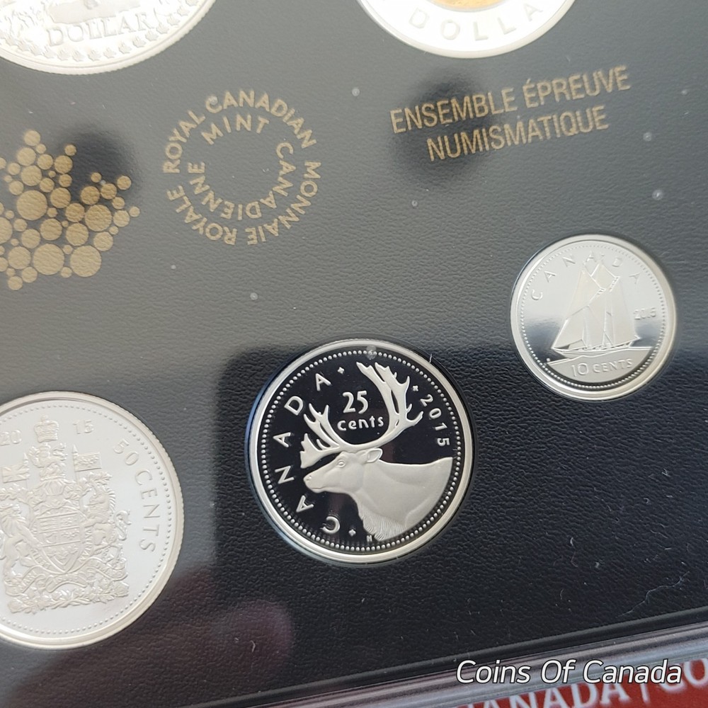 2015 Canada Proof Coin Set - With Special Edition Silver Dollar #coinsofcanada