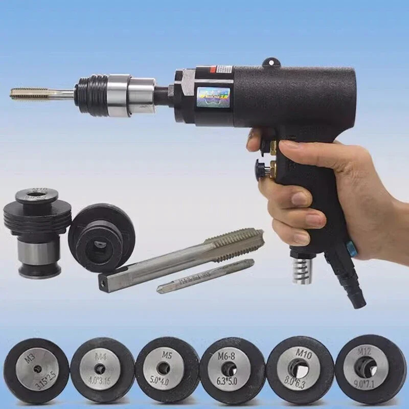 M3-M12 Pneumatic Tapping Machine Thread Machine With Clutch Overload Protection