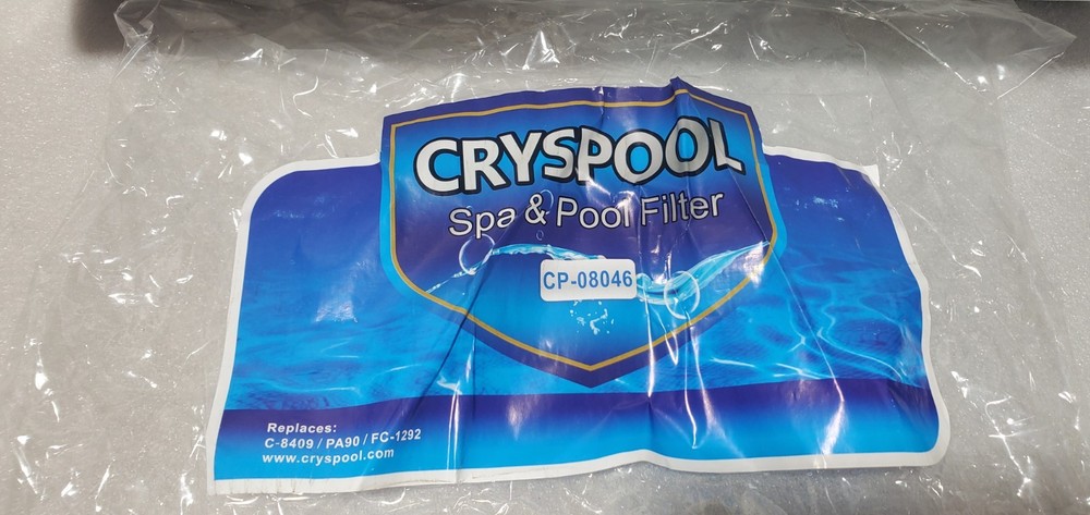 NEW CRYSPOOL Pool & Spa Filter CP-08046