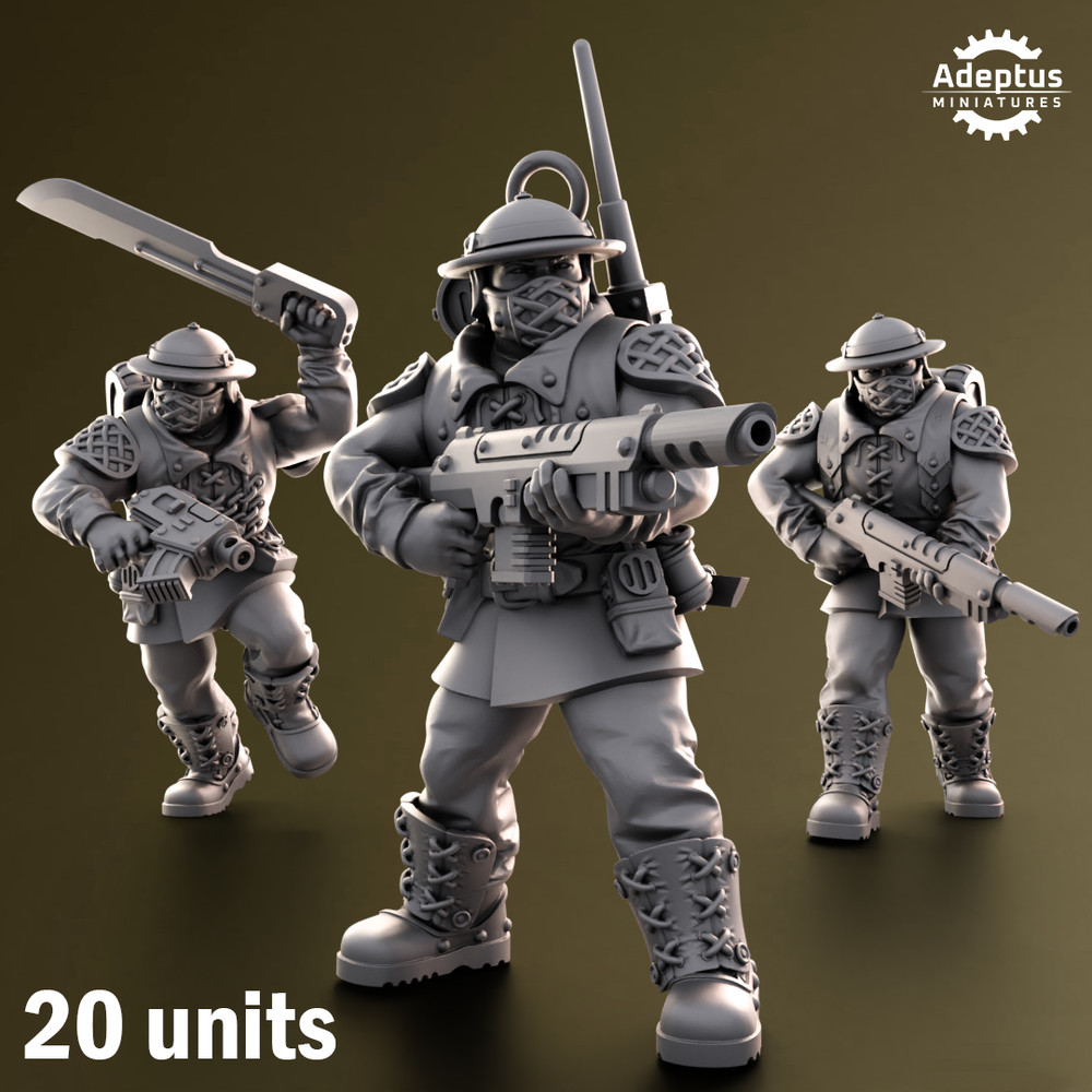 Squad - Sunclaw Regiment - Set of 20
