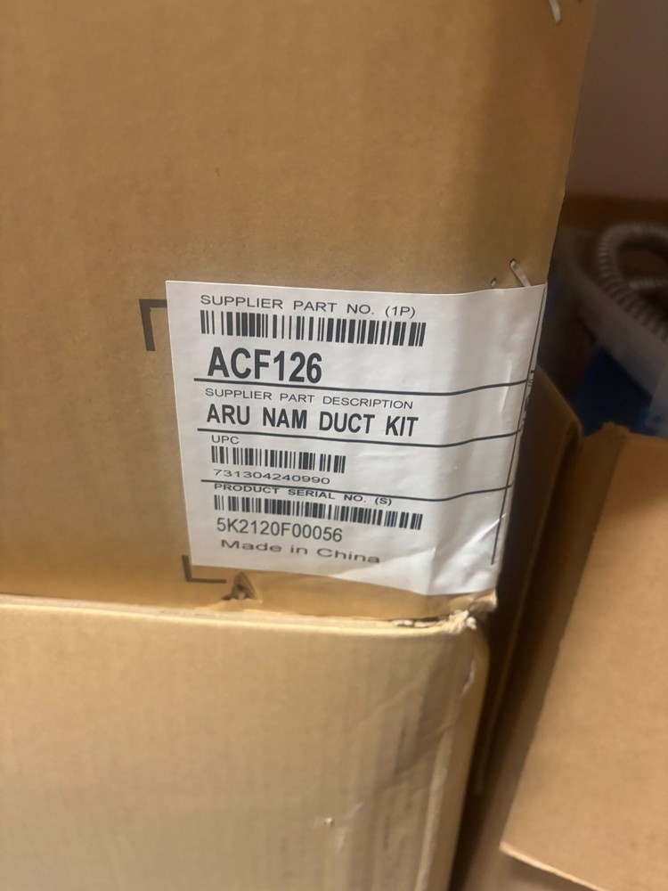 APC ACF126 Rack Air Removal Unit SX Ducting Kit