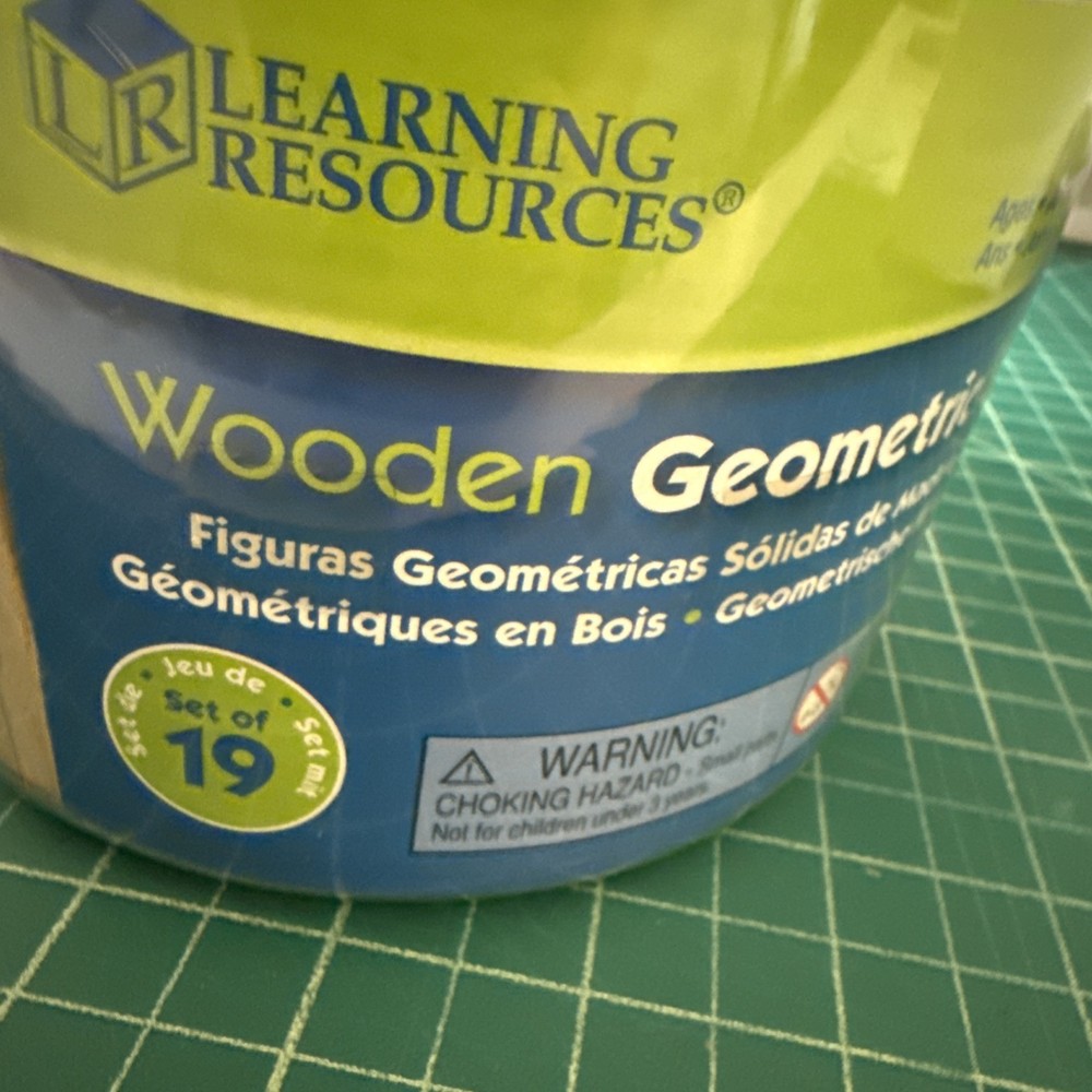 Wooden Foam Geometric Solids For Drawing Practice