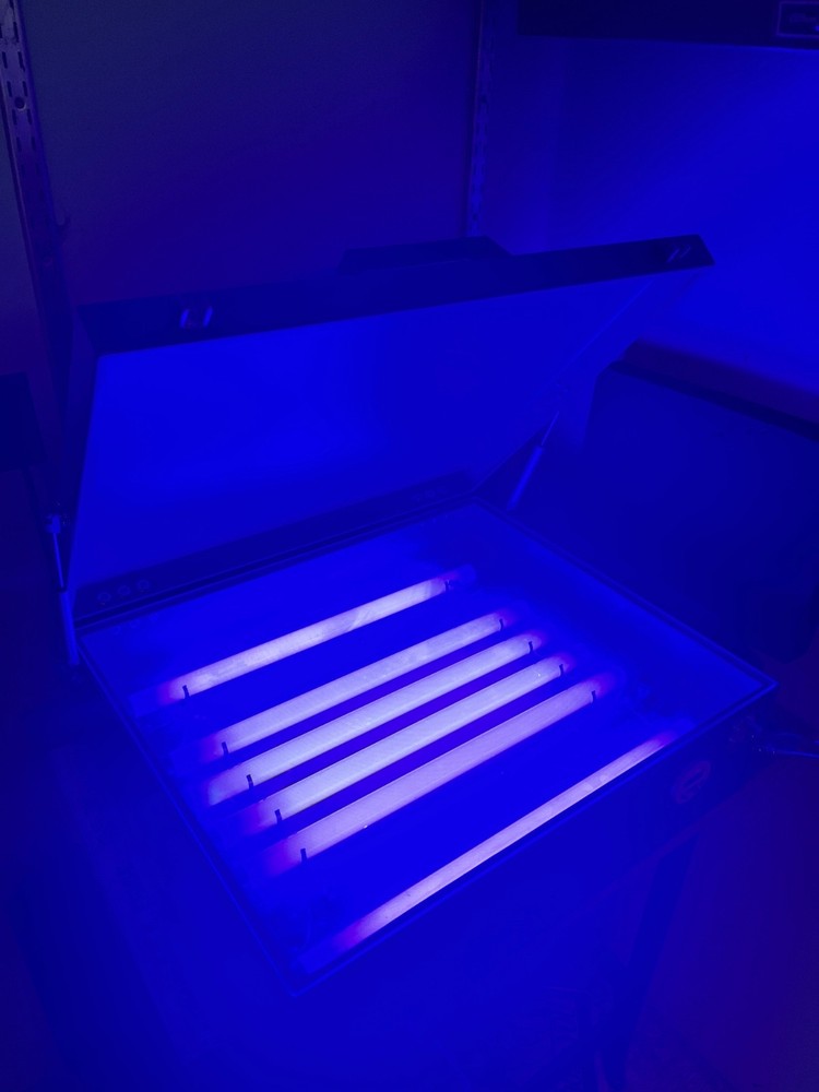 screen printing equipment used