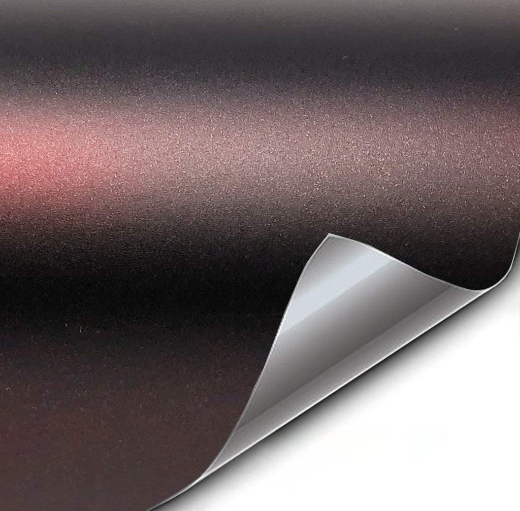 VViViD+ Matte Demon Black Premium Vinyl Wrap Film (25ft x 5ft)