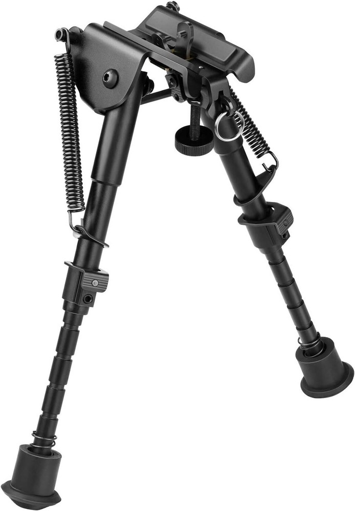 6-9 Inch Rifle Spring Return Bipod Adjustable Super Duty Tactical Bipod