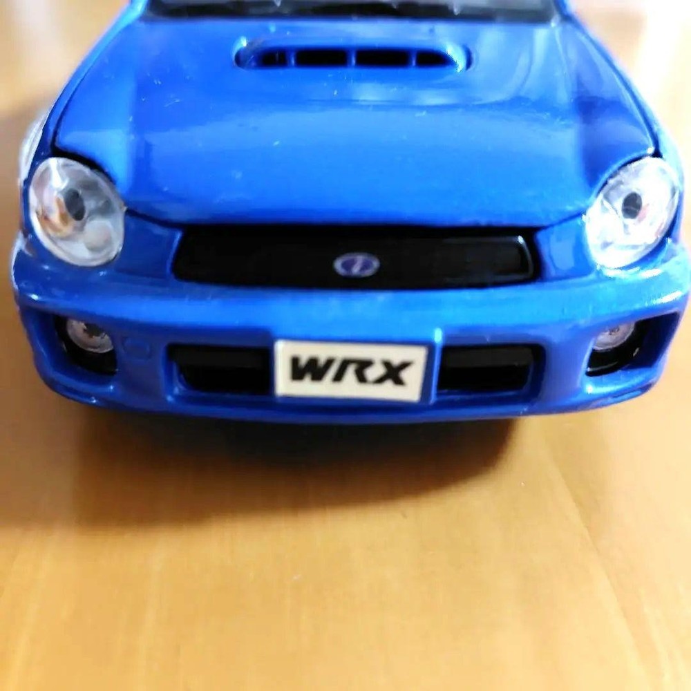 MAISTO SUBARU WRX Blue 1/24 Scale