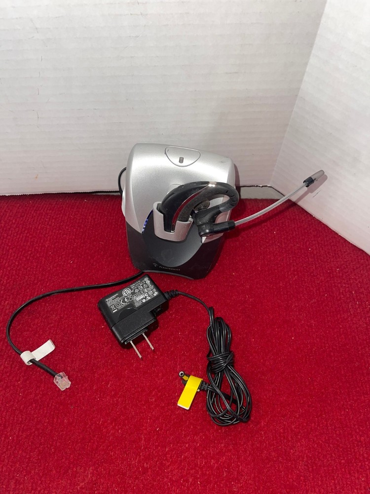 PLANTRONICS CS70 NC WIRELESS HEADSET W/ BASE AND ADAPTER