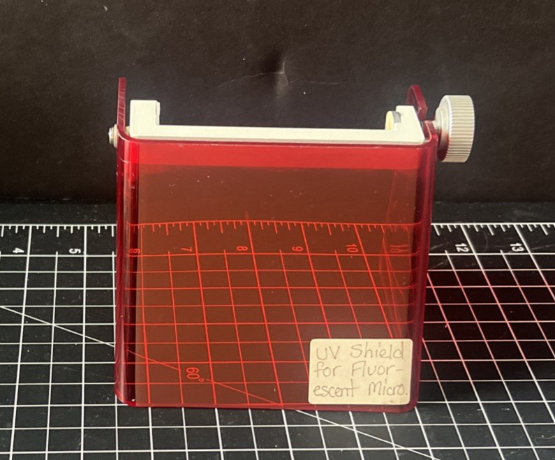 Nikon Microscope UV Fluorescence Anti-glare Shield for TE2000