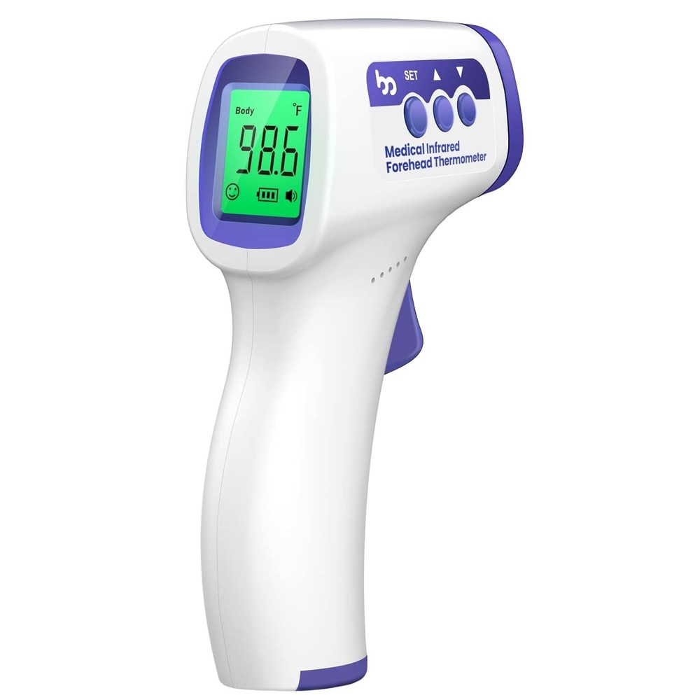 Digital Infrared Thermometer with Fever Alarm and Memory Function, Femometer
