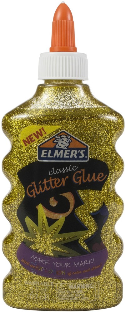 Elmer's Classic Glitter Glue 6oz-Gold
