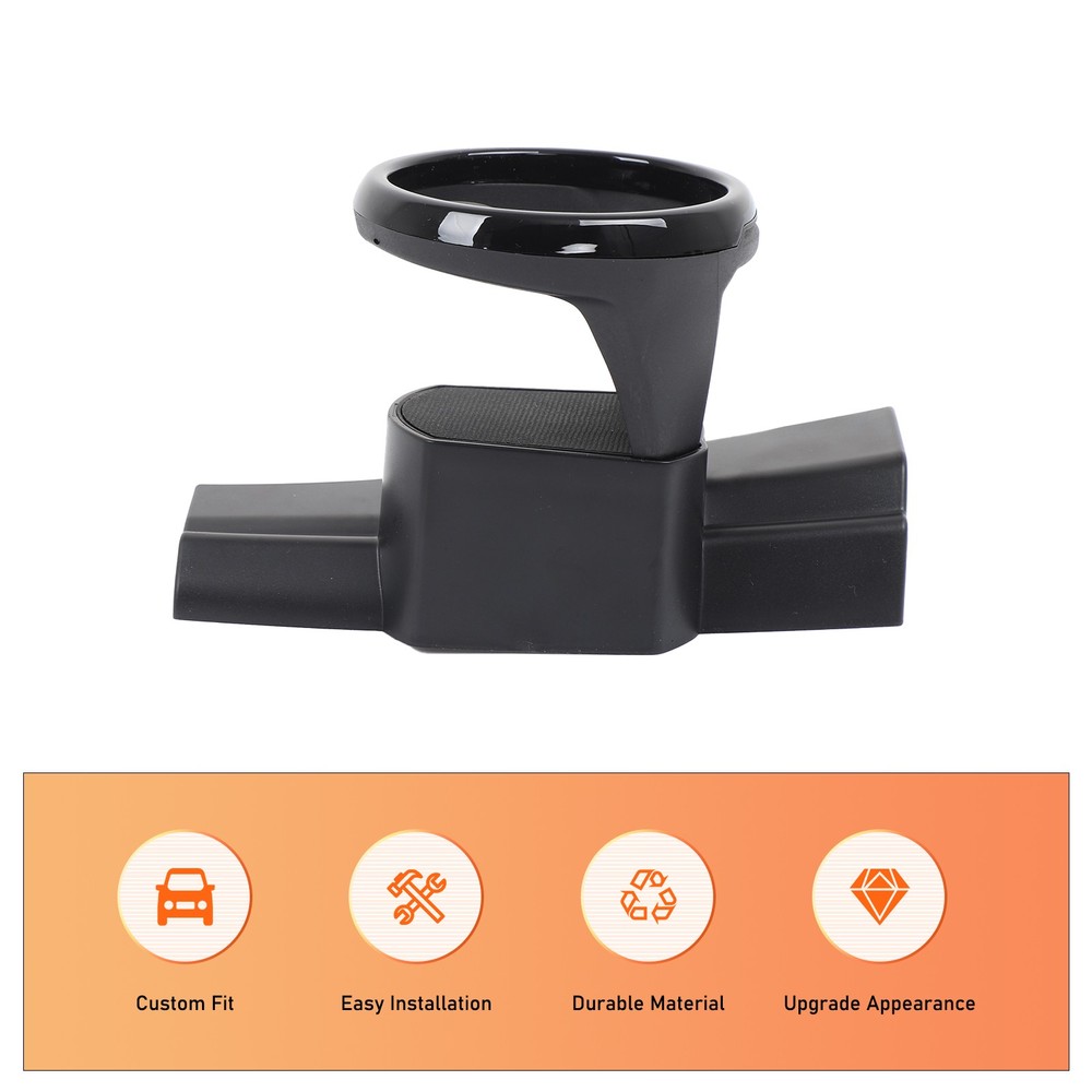 ABS Black Dashboard Right Side Cup Holder For BMW 3 Series E90 E91 E92 2005-2012