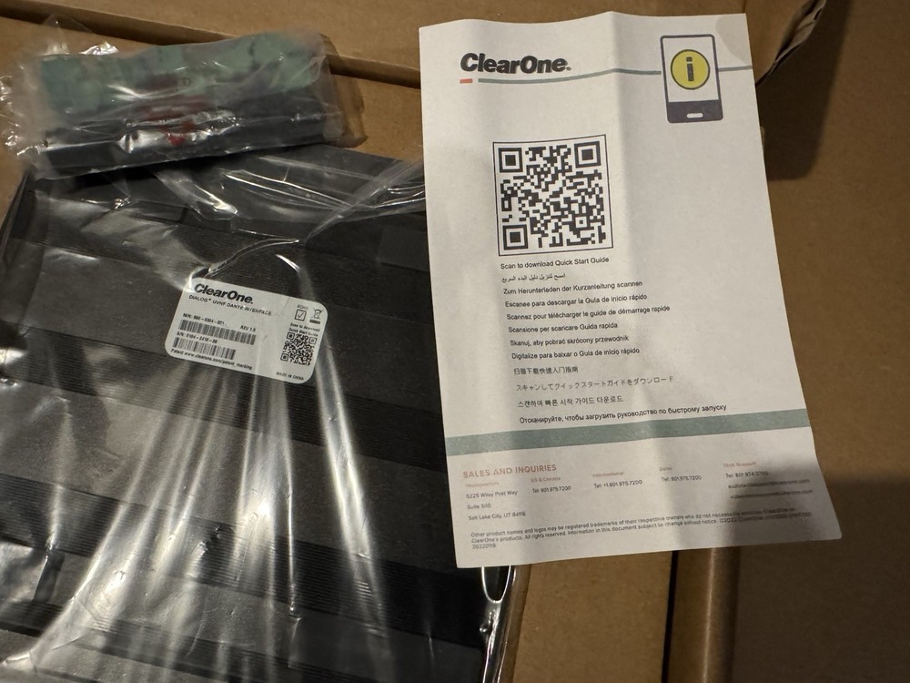 910-6304-001(REV 1.7 ) DIALOG UVHF DANTE INTERFACE