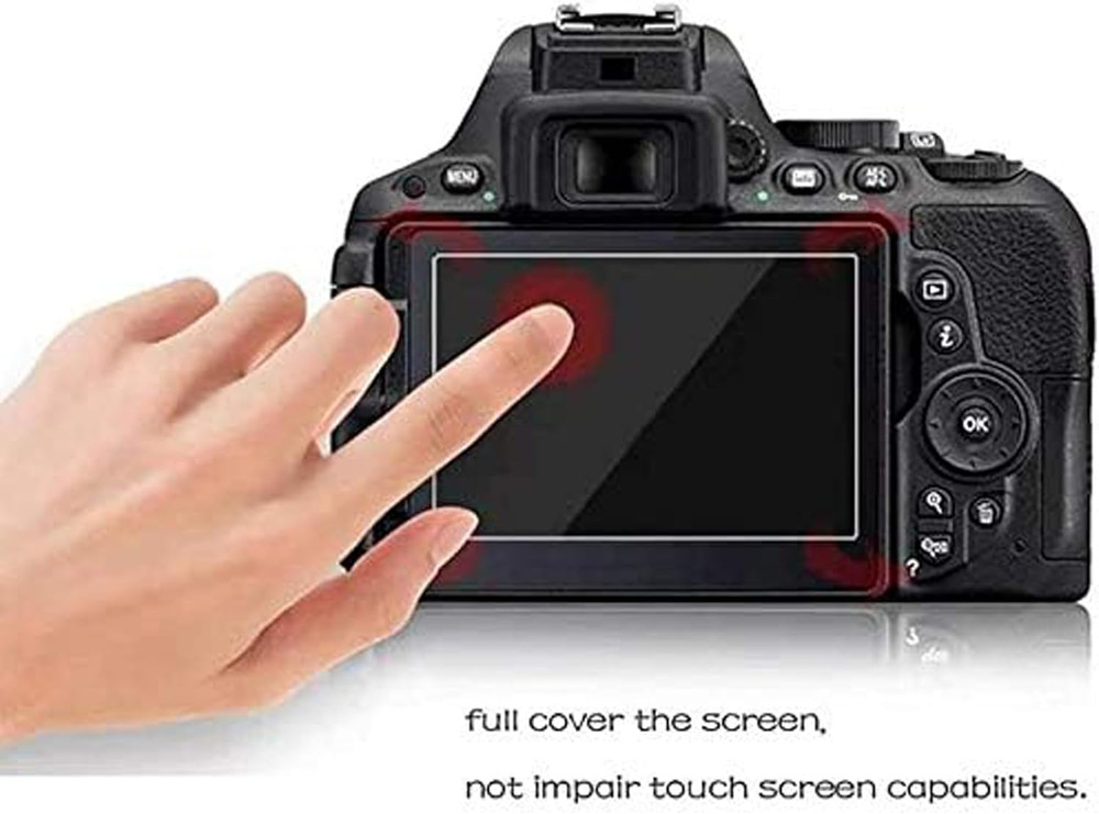 PCTC Screen Protector Compatible for Sony Alpha A6600, A6100, A6400, A6000, A630
