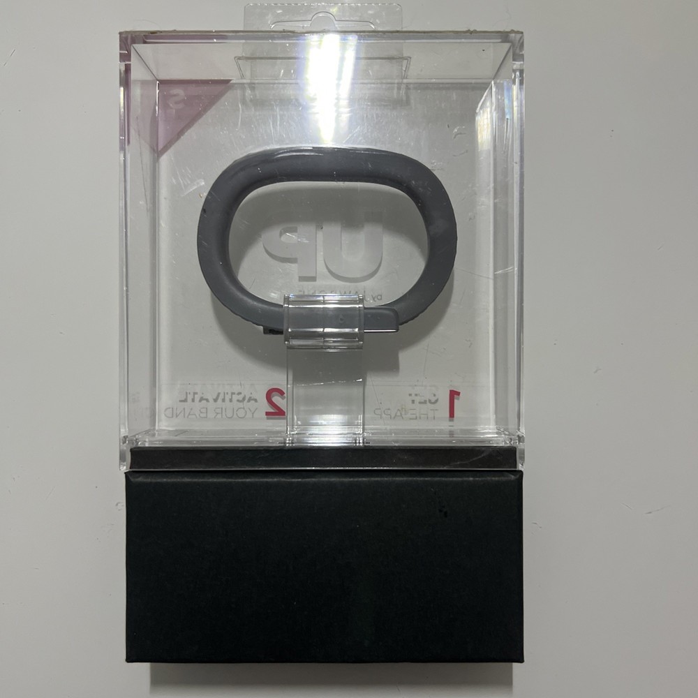 UP by Jawbone JBR01a-SM-US Activity Tracker, GRAY SIZE SMALL