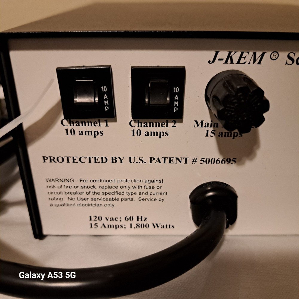 J-KEM Scientific Gemini-2 Dual Digital Temperature Controller 3300