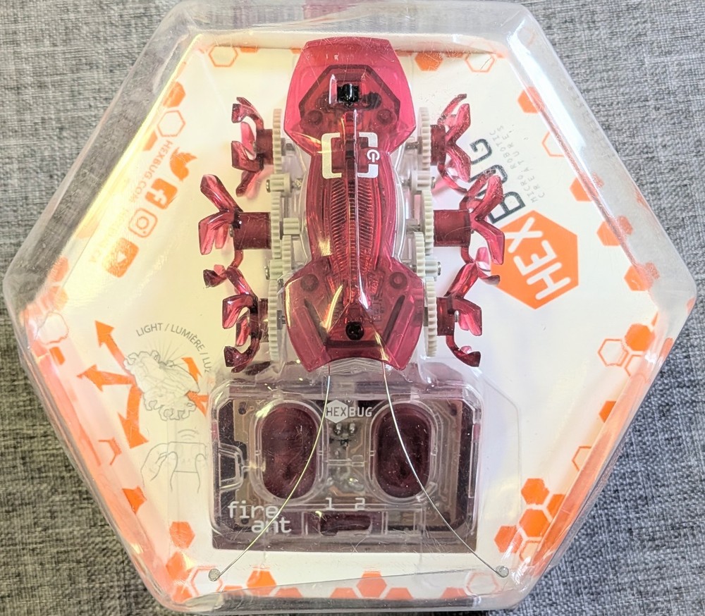 HEXBUG Fire Ant Mechanicals with Remote Control Red New Sealed