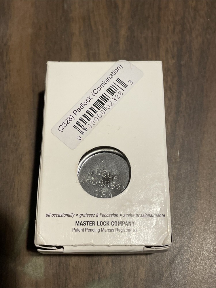 Master Lock 1525 Combination Padlocks Dial
