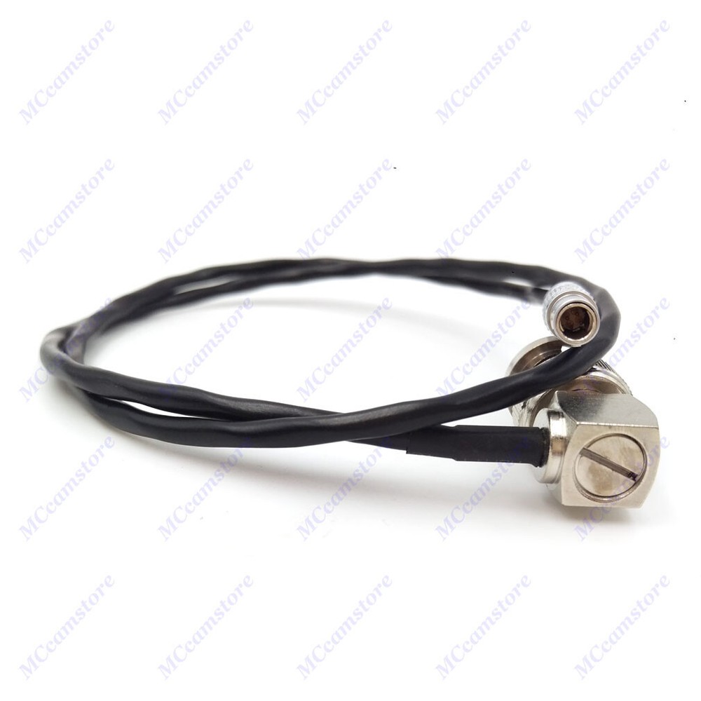 Right Angle BNC to 00b 4 Pin Timecode Cable for Red Epic Scarlet Camera