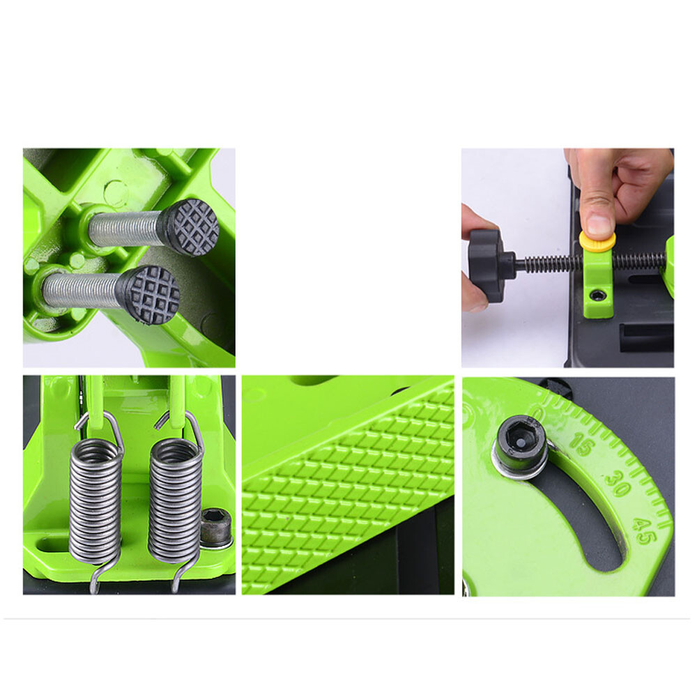 Angle Grinder Holder Support For Cutting Machine DIY Aluminum Bracket Iron Base