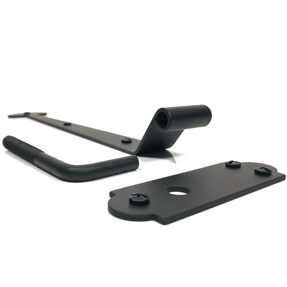 1-1/4" Offset Bean Shutter Strap Hinge & adjustable pintle
