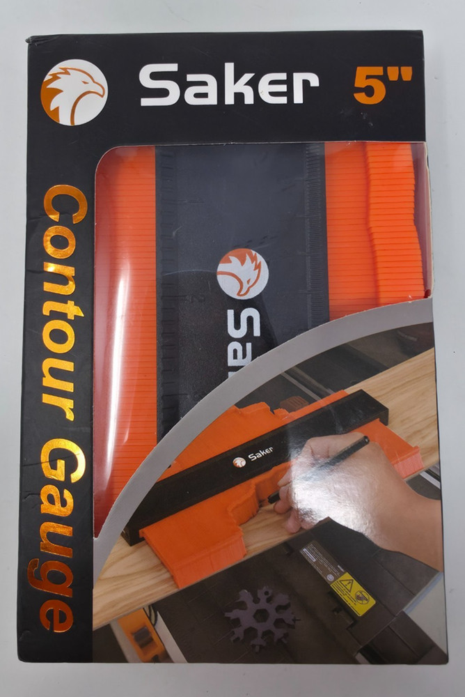 Saker Contour Gauge Duplication Profile Tool 5"