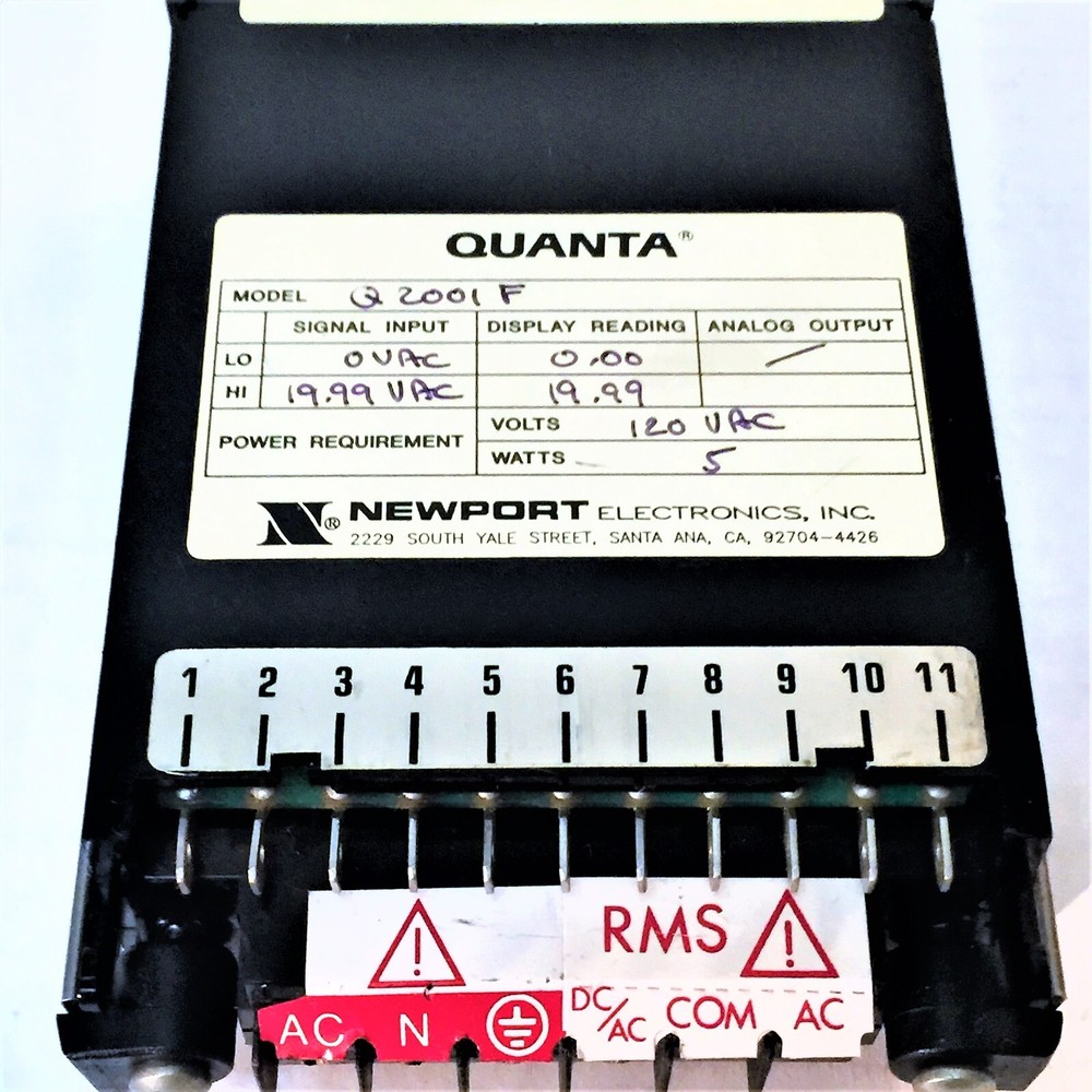 NEWPORT ELECTRONICS Q20001 F CONTROLLER
