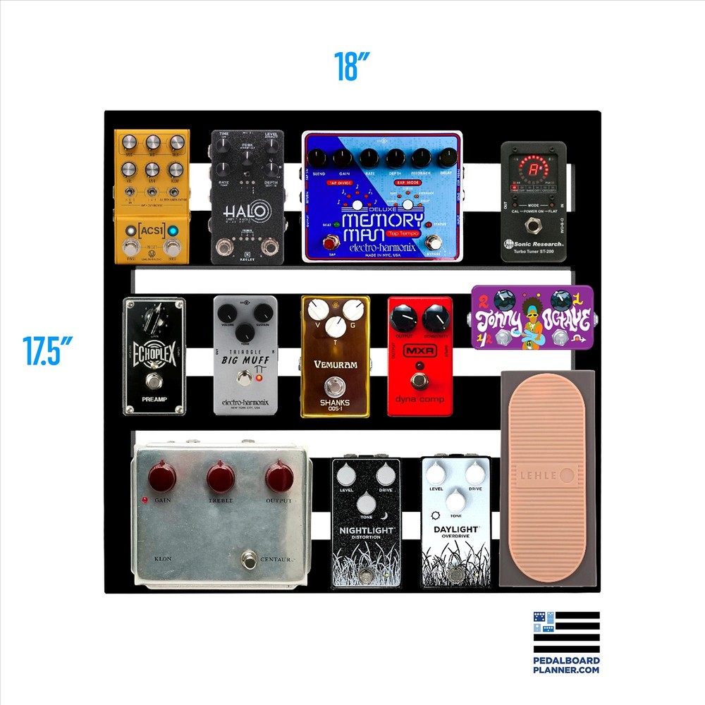 Pedaltrain XD-18 Pedalboard with Soft Case