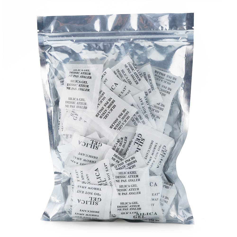 100/60 Packs Grams Silica Gel Desiccant Packets Moisture Absorber Drying Bags