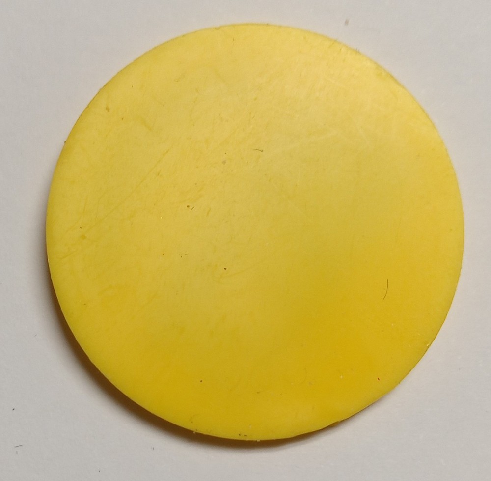 Plastic Trade Token Anderley Wisconsin