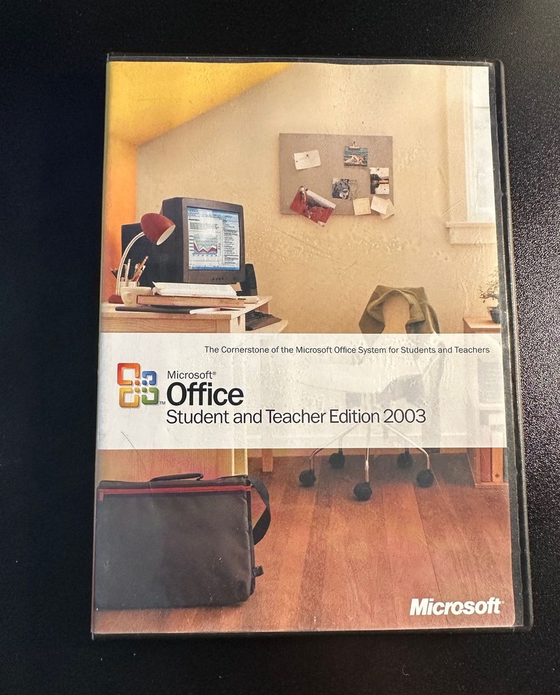 Microsoft Office Student & Teacher Edition 2003 Software Package CD