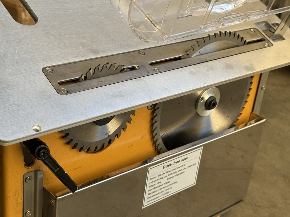 Electric Sliding Table Saw Tilt Folding Saw Multi-Function Workbench