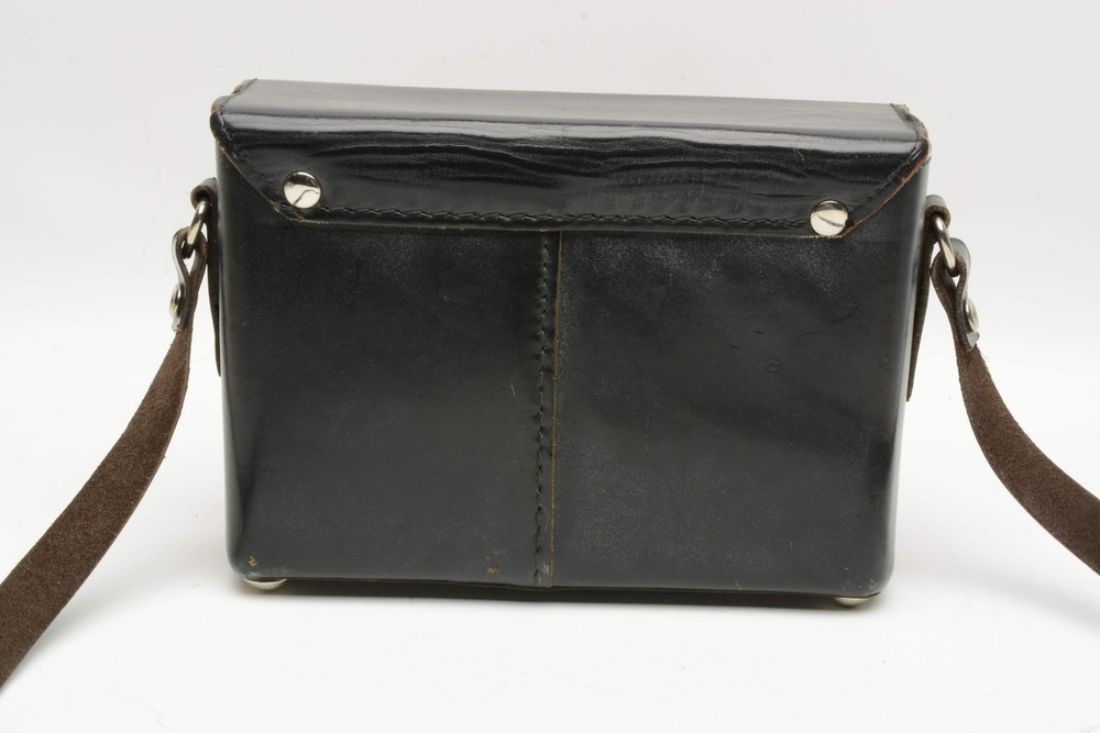 Belding leather case (Black) measures ~7x2.5x5", Nice