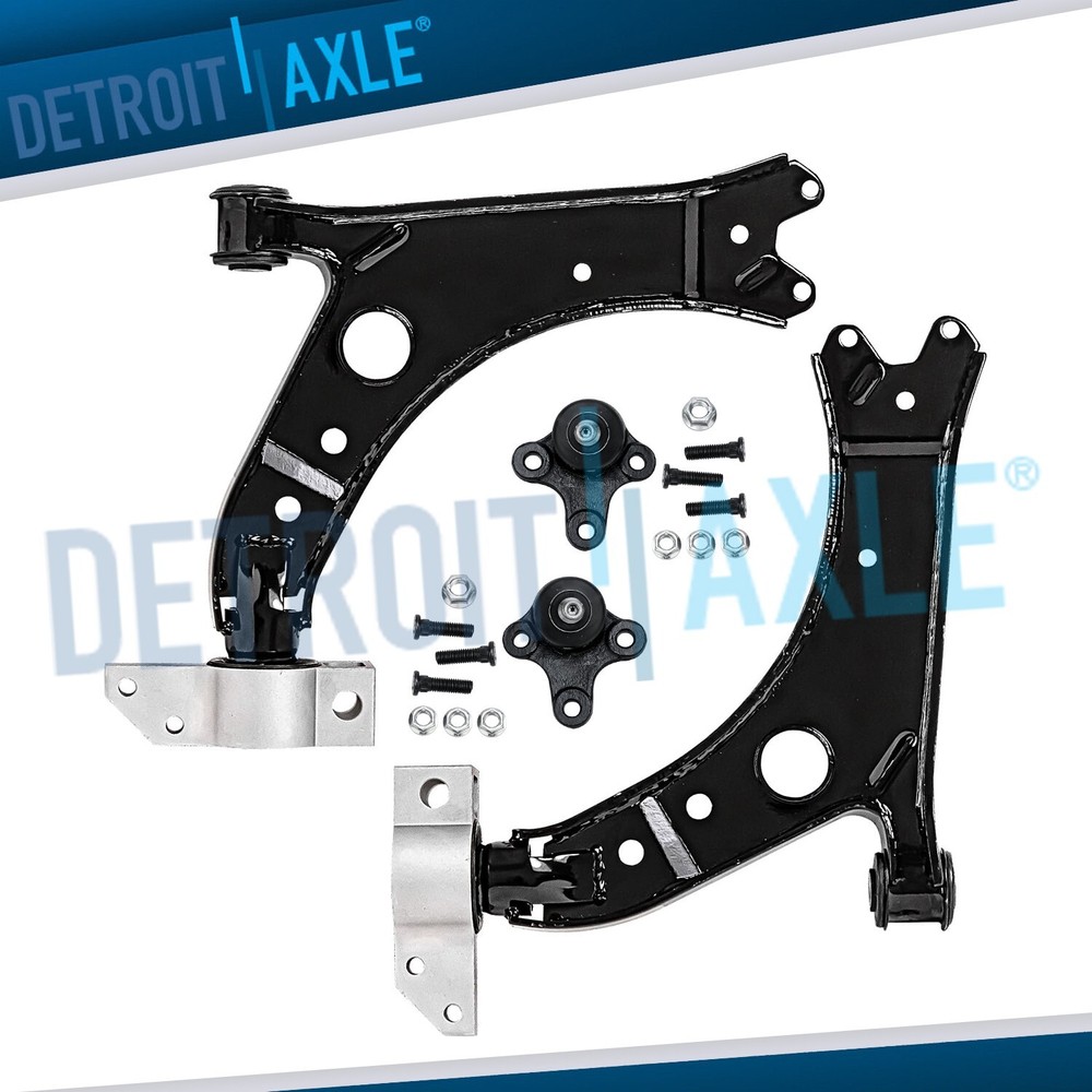 Front Lower Control Arms + Ball Joints for VW Jetta Golf Eos GTI Audi A3 Quattro