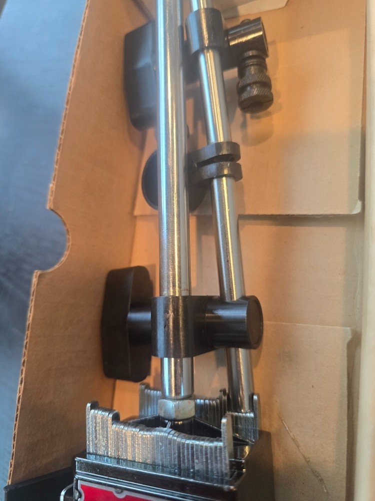 98-288-4 Swiss Precision Instruments Magnetic Base Indicator Holder NEW