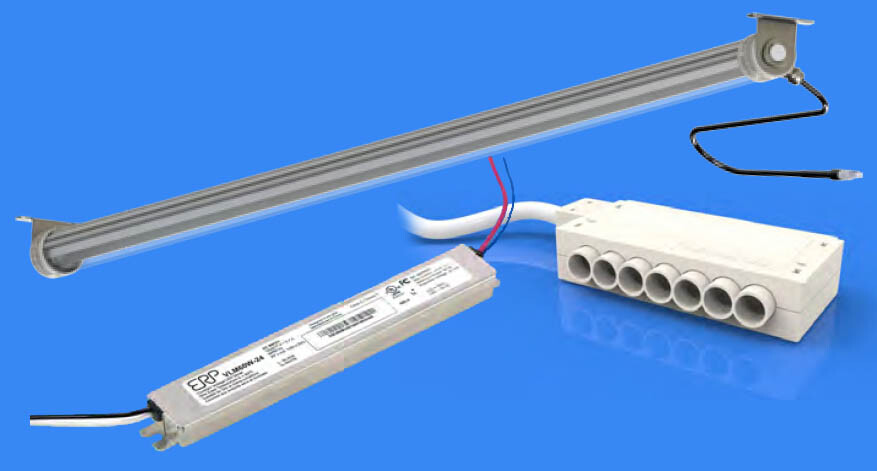 Horizontal Refrigerated Case 4' LED Canopy Lighting Kit