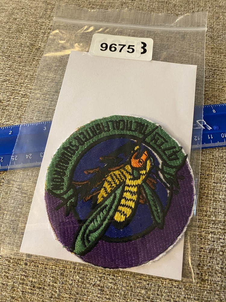 USAF 47th Tactical Fighter Squadron Patch Sq US Air Force