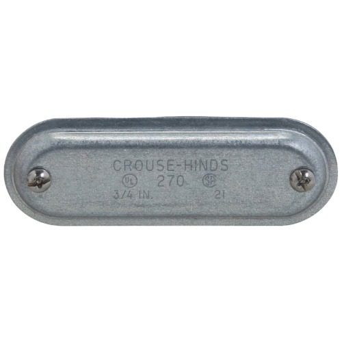 Crouse-Hinds 470 Conduit Cover 1-1/4"