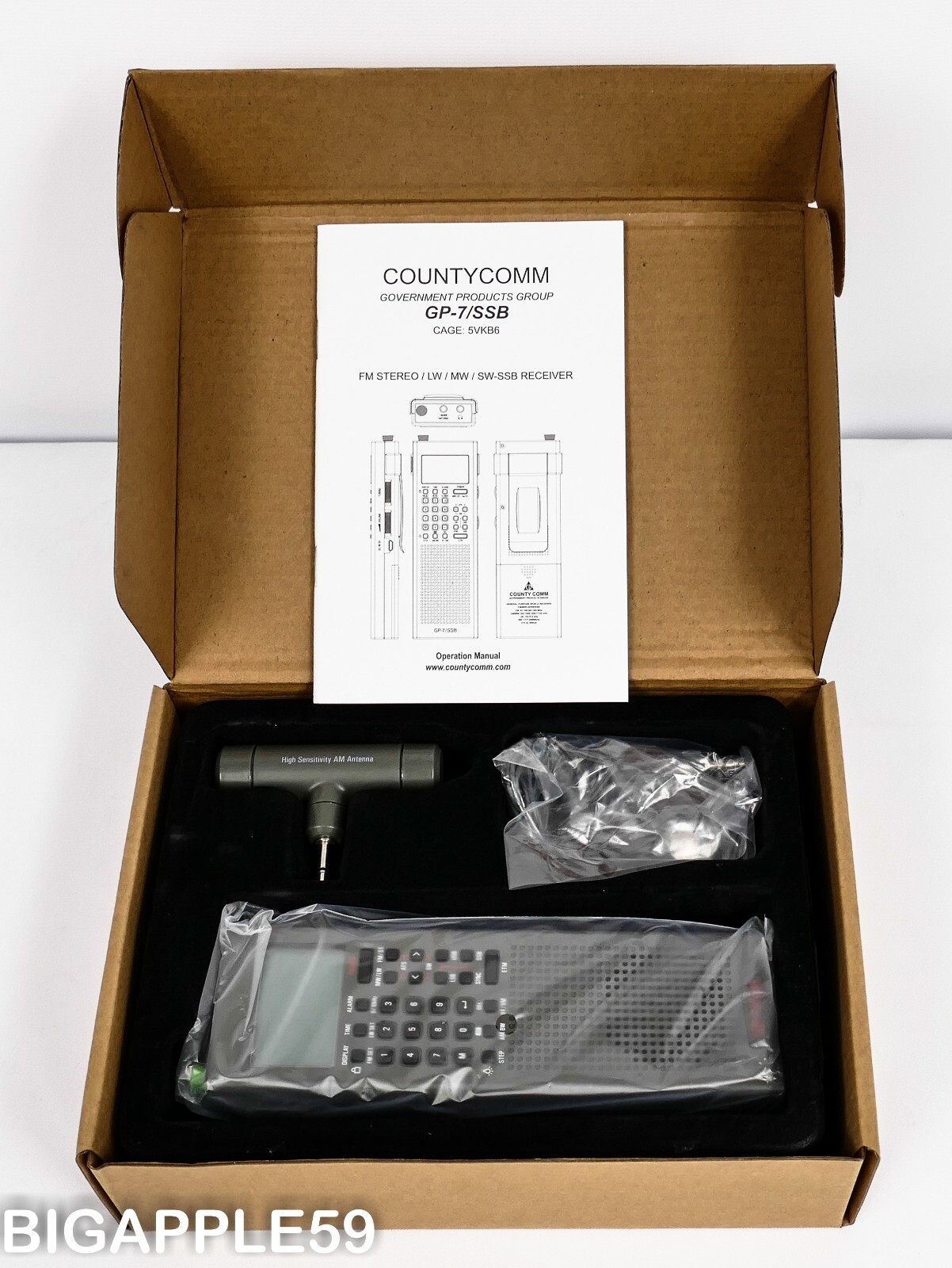 County Comm GP-7/SSB Handheld Radio Receiver AMATEUR RADIO - CB - SHORTWAVE - FM