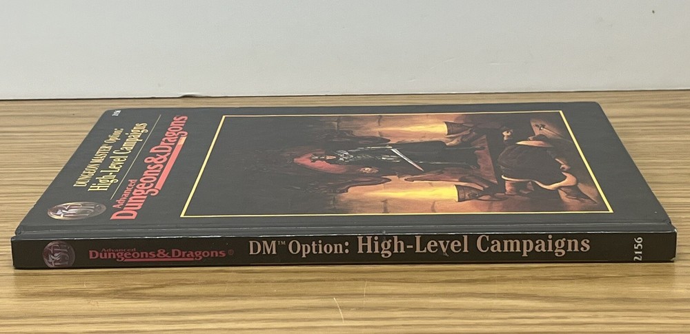 Dungeon Master Option: High-Level Campaigns Advanced Dungeons & Dragons 2156